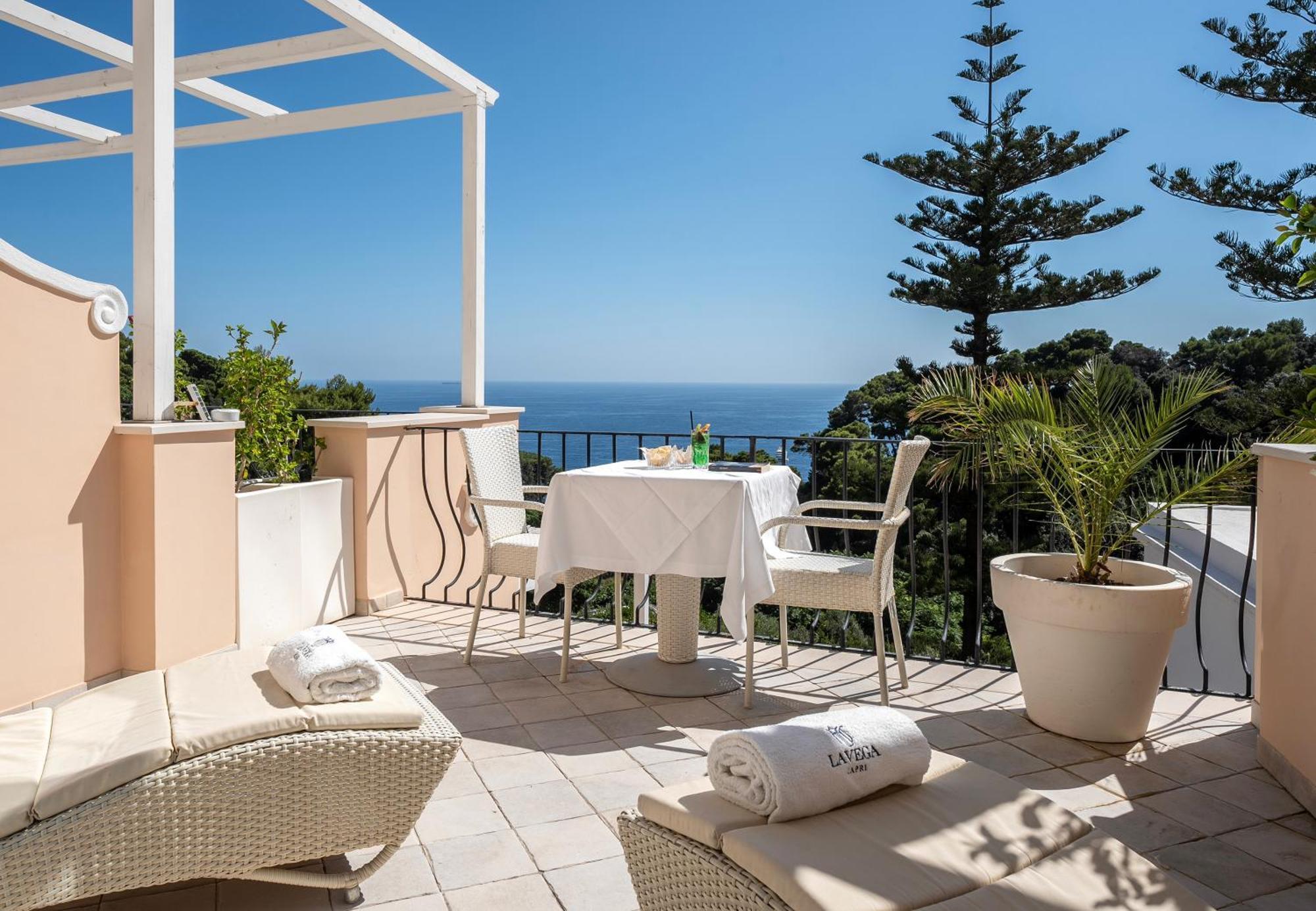 La Vega Hotel Capri Bagian luar foto